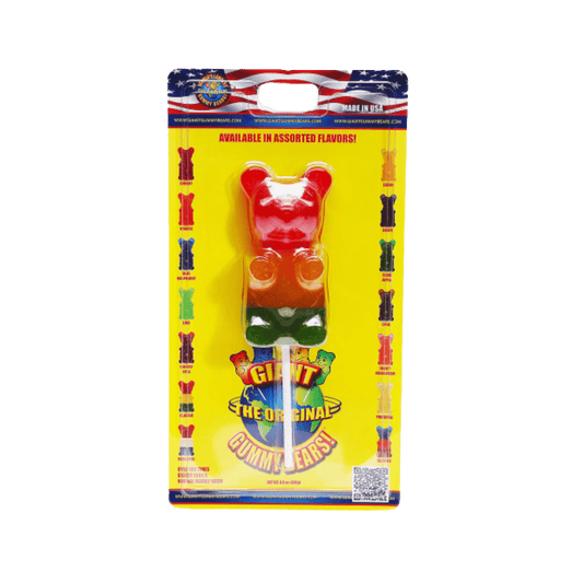Lolli and Pops Novelty Astro Giant Gummy Bear On A Stick