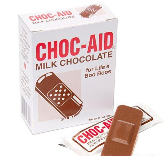 Lolli and Pops Novelty Choc Aid Chocolate Bandage Box