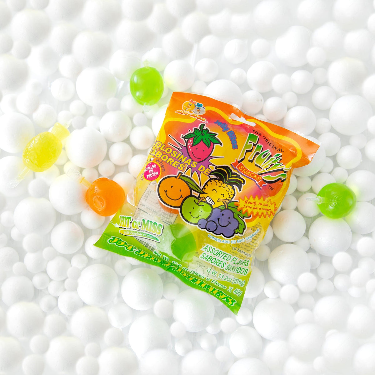 Lolli and Pops Novelty Din Don Tik Tok Fruit Jellies