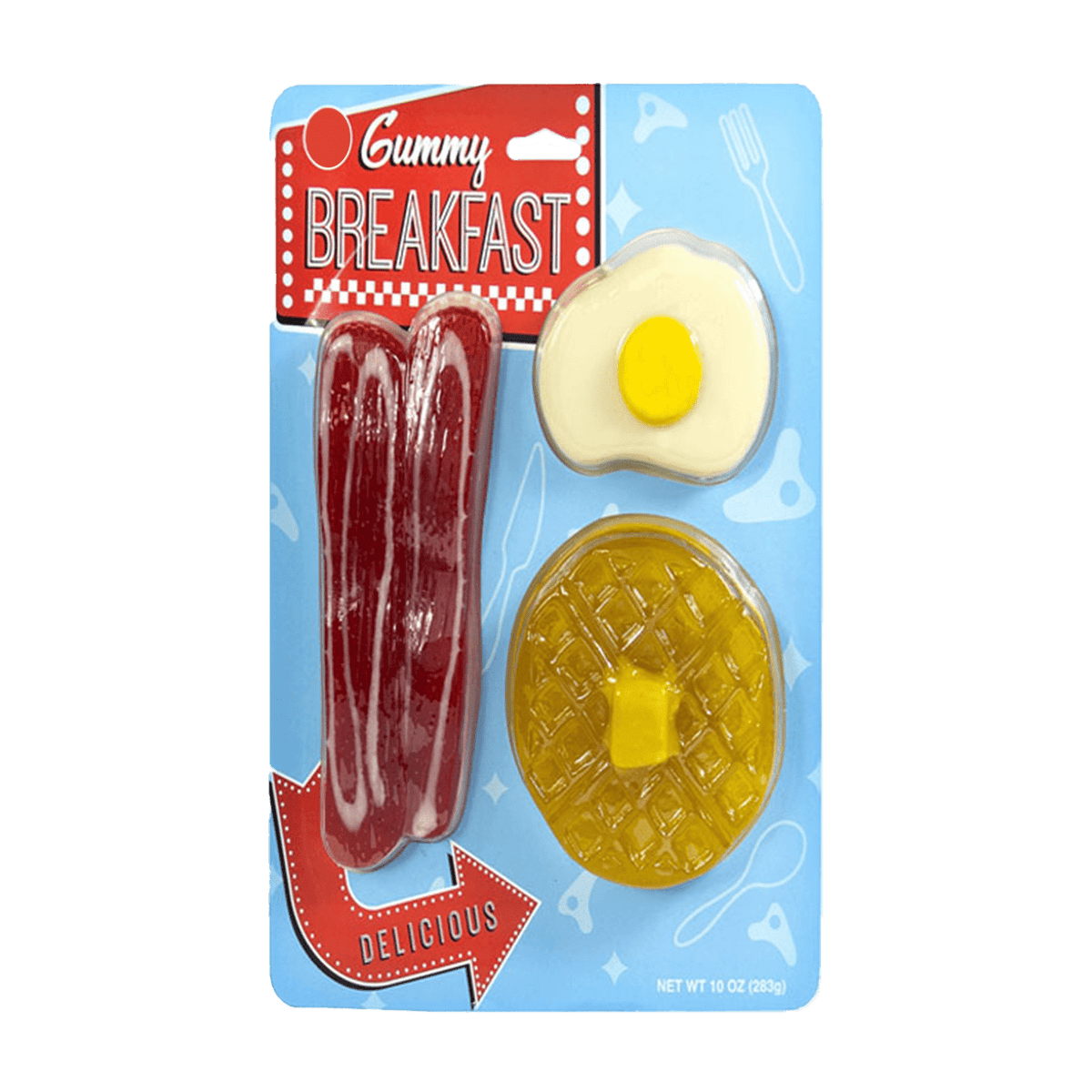 Lolli and Pops Novelty Gummy Breakfast Set