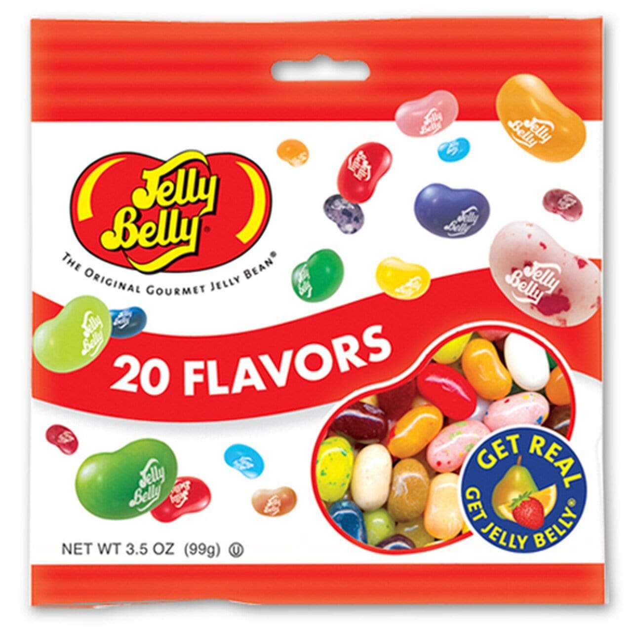 Jelly Belly LOVE 4 oz Clear Gift Box