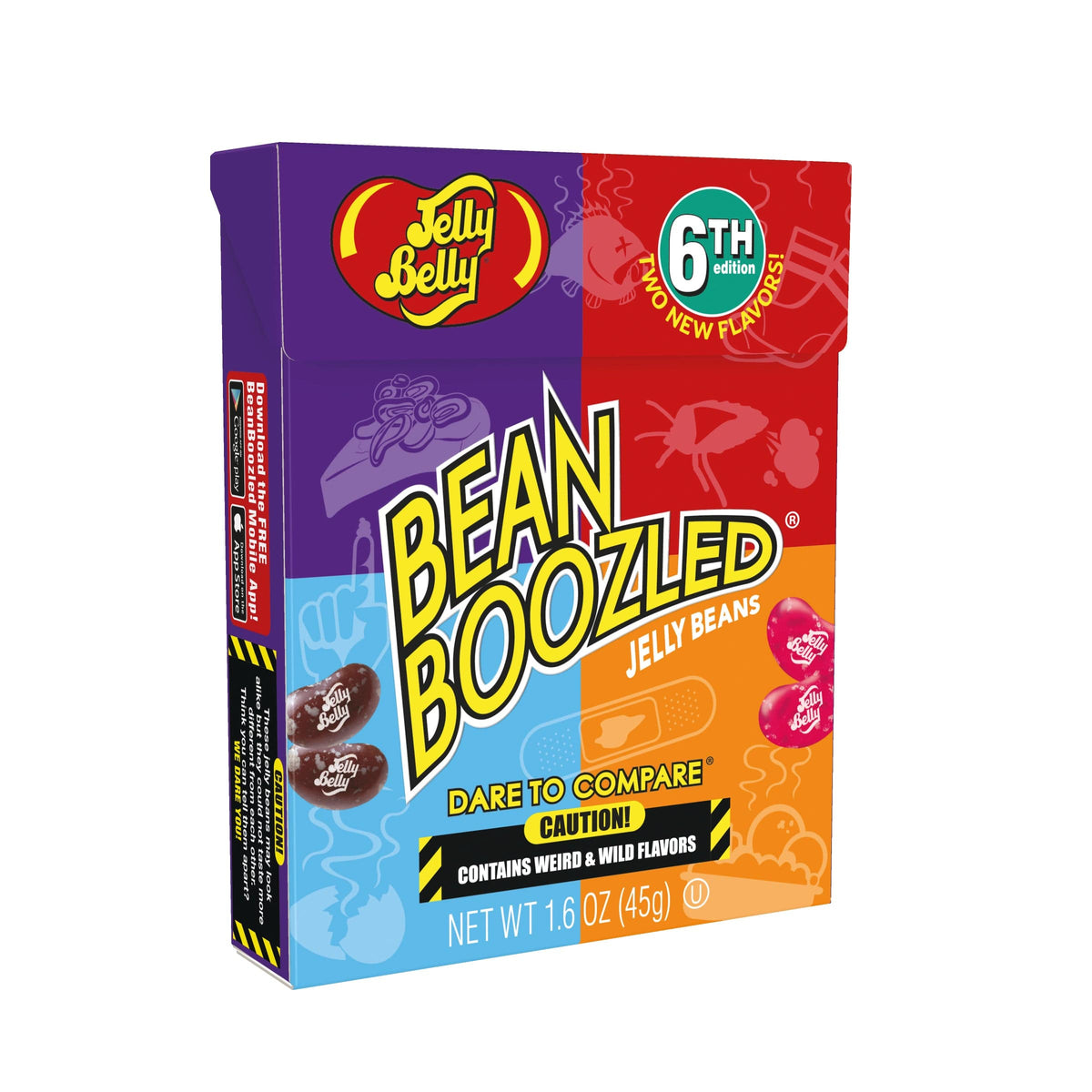 Lolli and Pops Novelty Jelly Belly BeanBoozled Flip Top Box