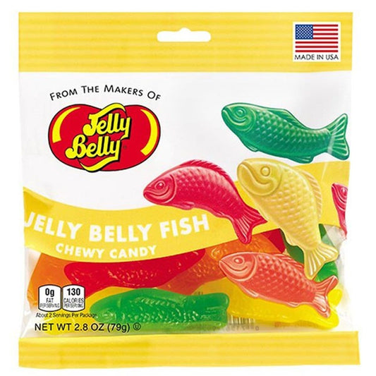 Lolli and Pops Novelty Jelly Belly Chewy Fish