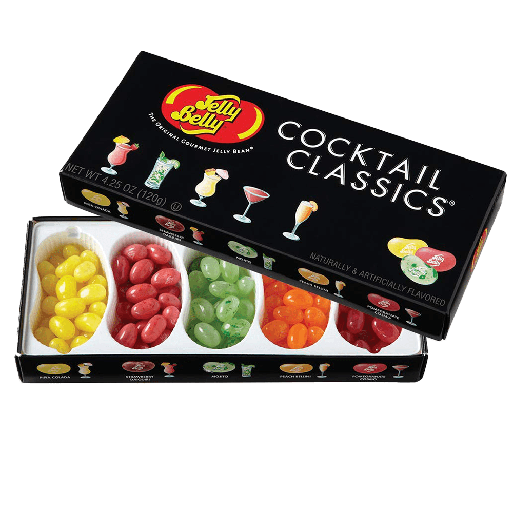 Lolli and Pops Novelty Jelly Belly Classic Cocktail Box