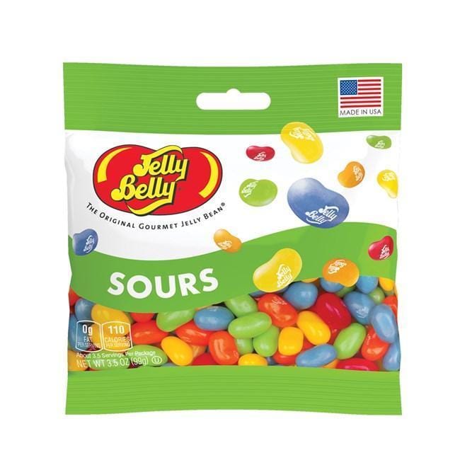 Lolli and Pops Novelty Jelly Belly Fruit Sours Bag