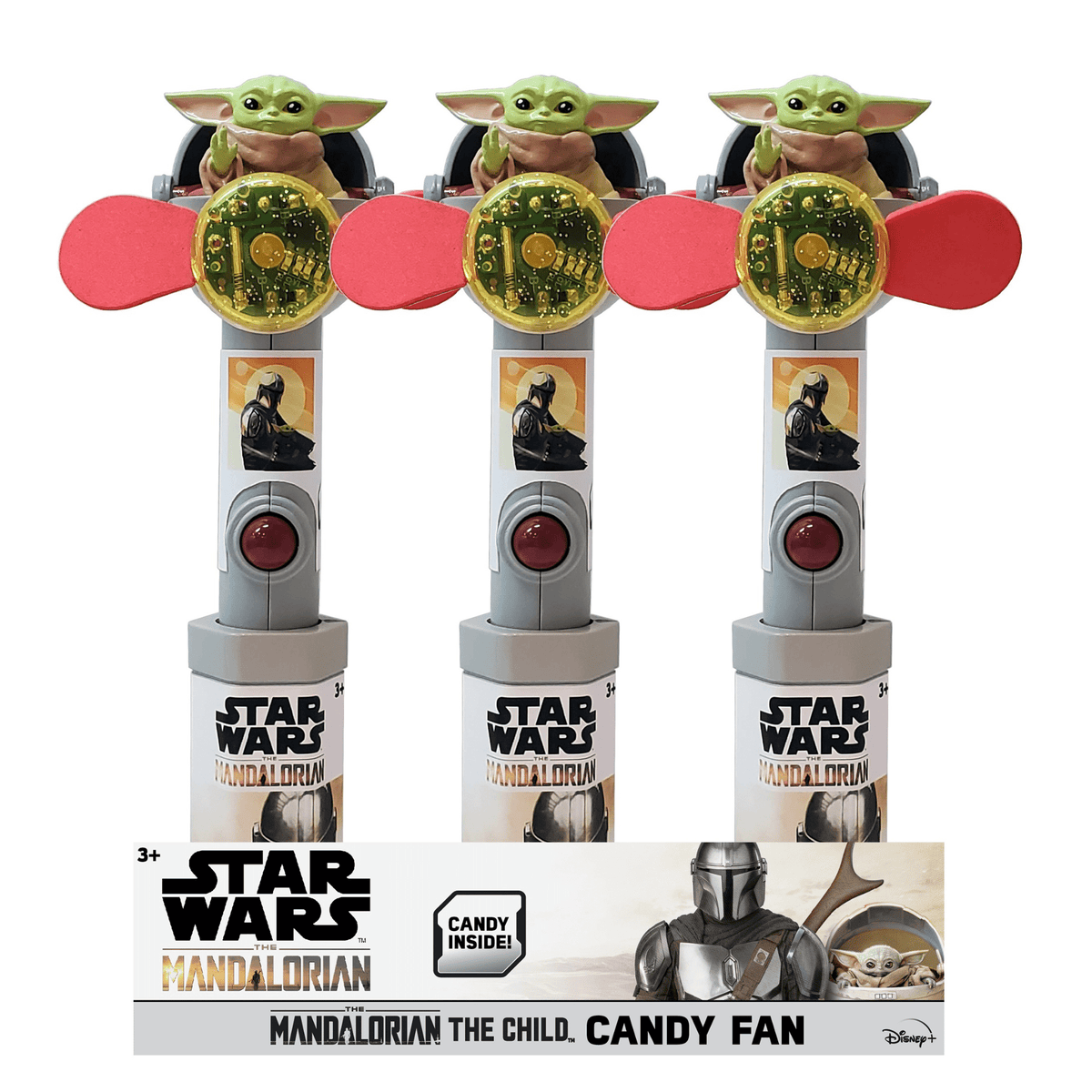 Lolli and Pops Novelty Mandalorian Character Candy Fan