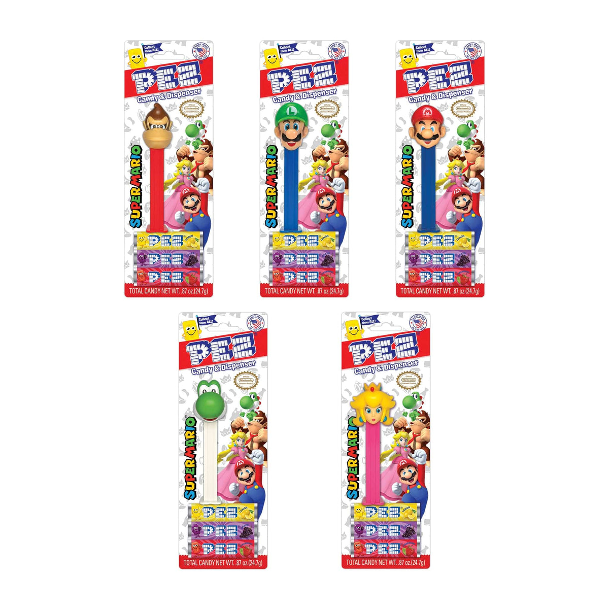 Lolli and Pops Novelty Nintendo Character PEZ Dispenser