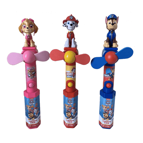Lolli and Pops Novelty Paw Patrol Characters Candy Fan