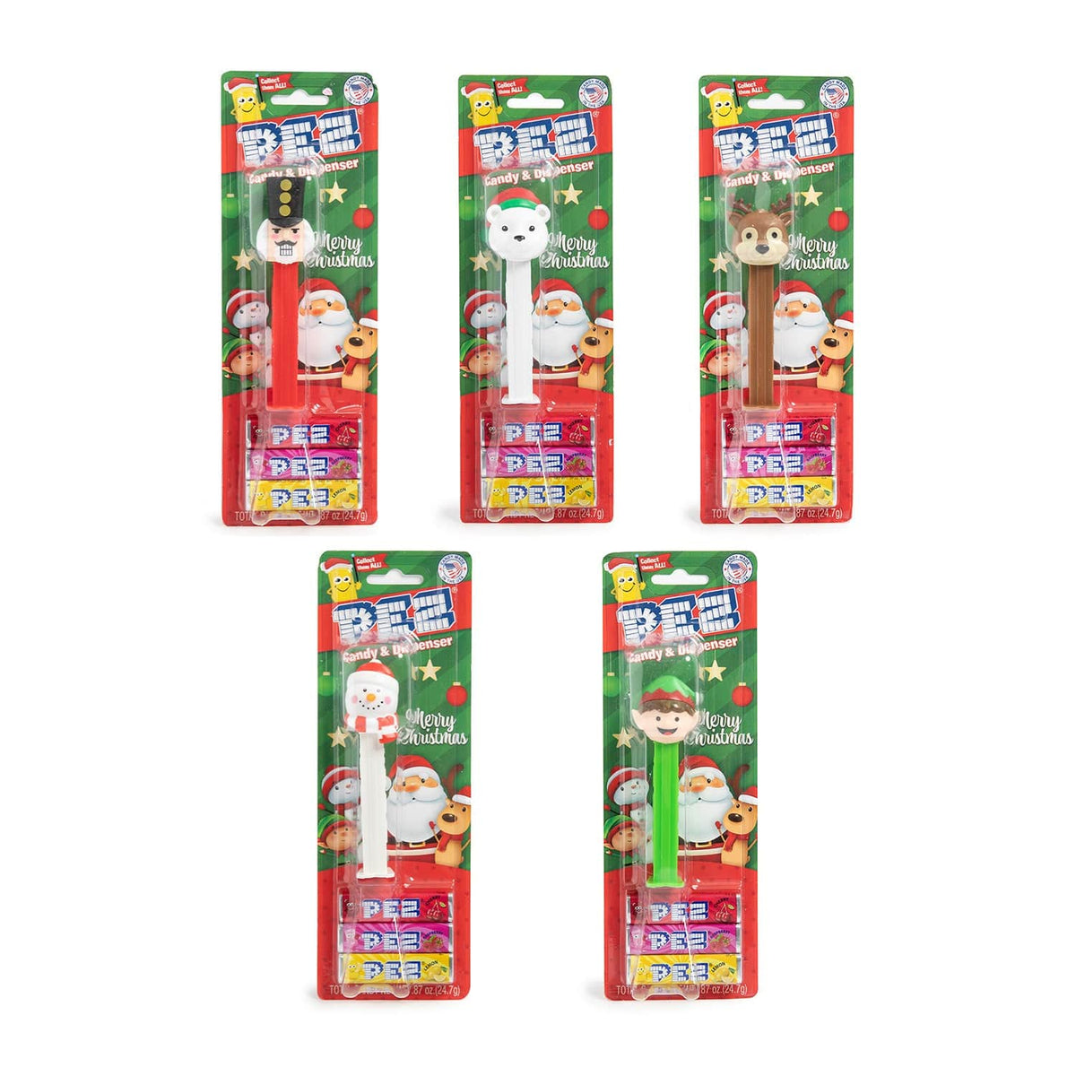 Lolli and Pops Novelty PEZ Christmas Dispenser