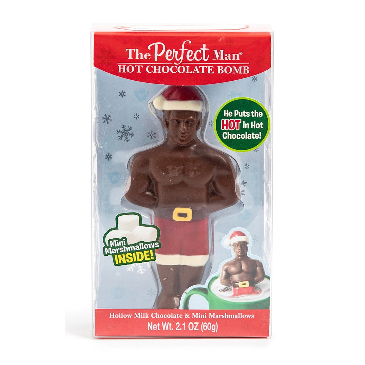 Lolli and Pops Novelty &quot;The Perfect Man&quot; Christmas Hot Cocoa Bomb