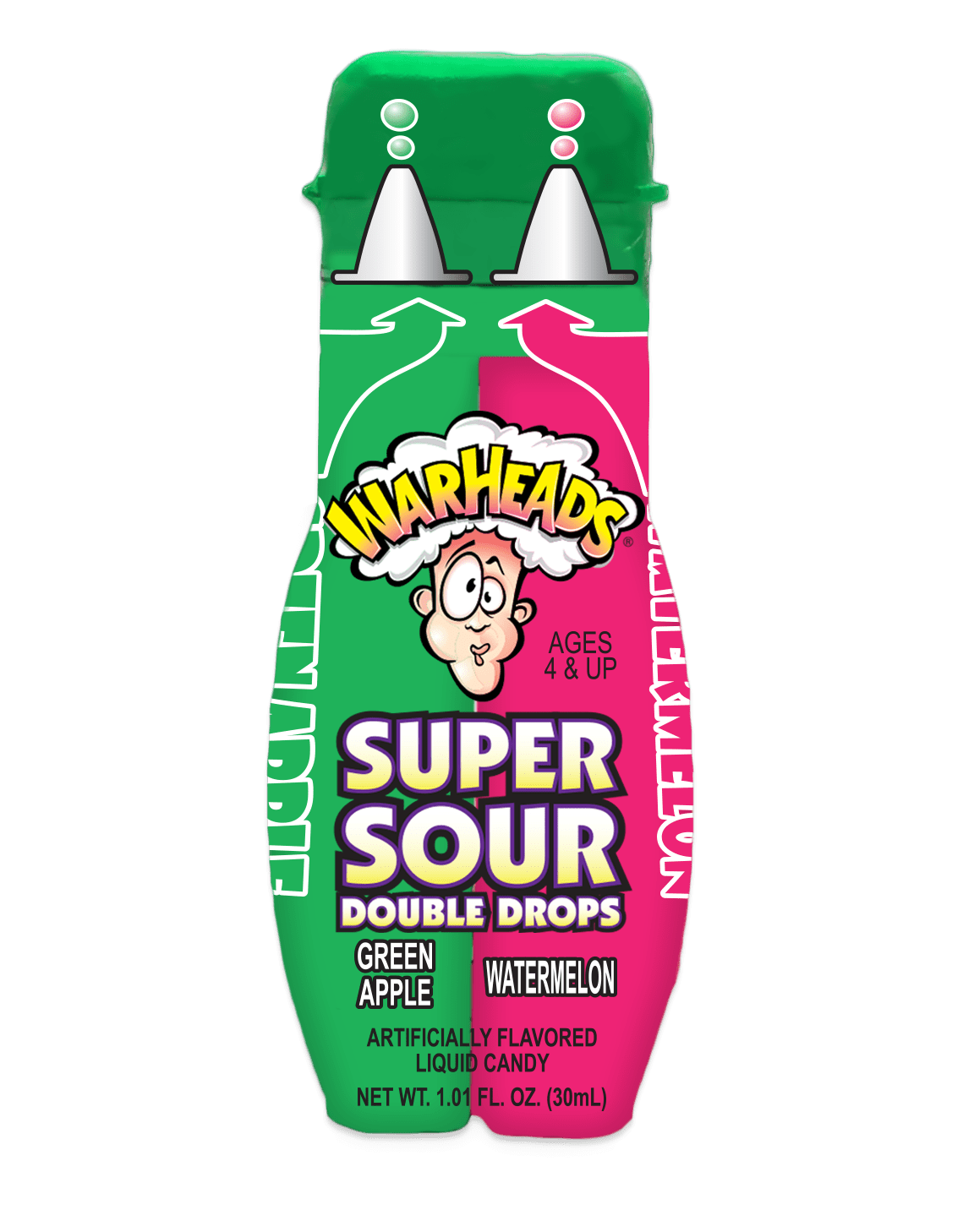 Lolli and Pops Novelty Warheads Double Drop Liquid