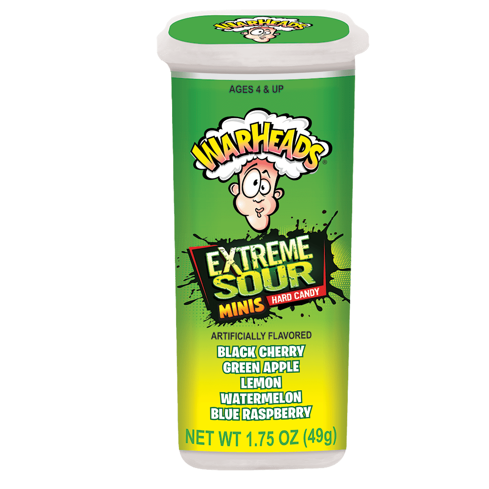 Lolli and Pops Novelty Warheads Junior Sour