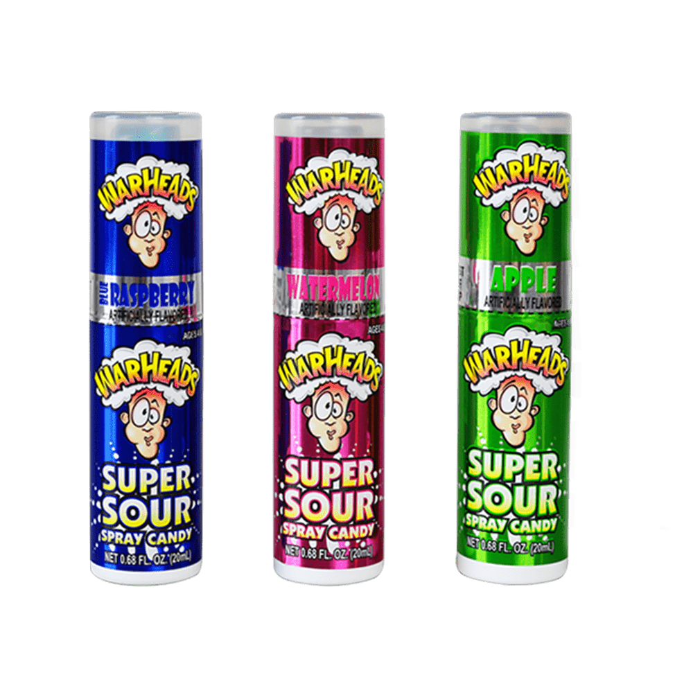 Lolli and Pops Novelty Warheads Super Sour Spray