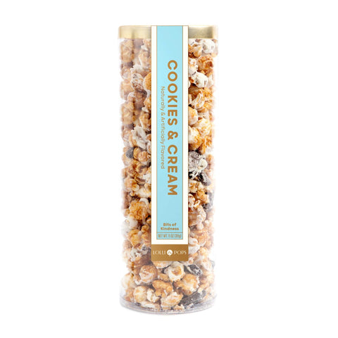 Lolli and Pops Popcorn Cookies & Cream Caramel Corn