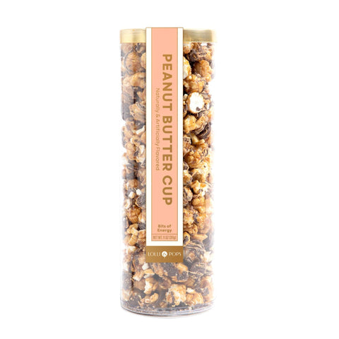 Lolli and Pops Popcorn Peanut Butter Cup Caramel Corn