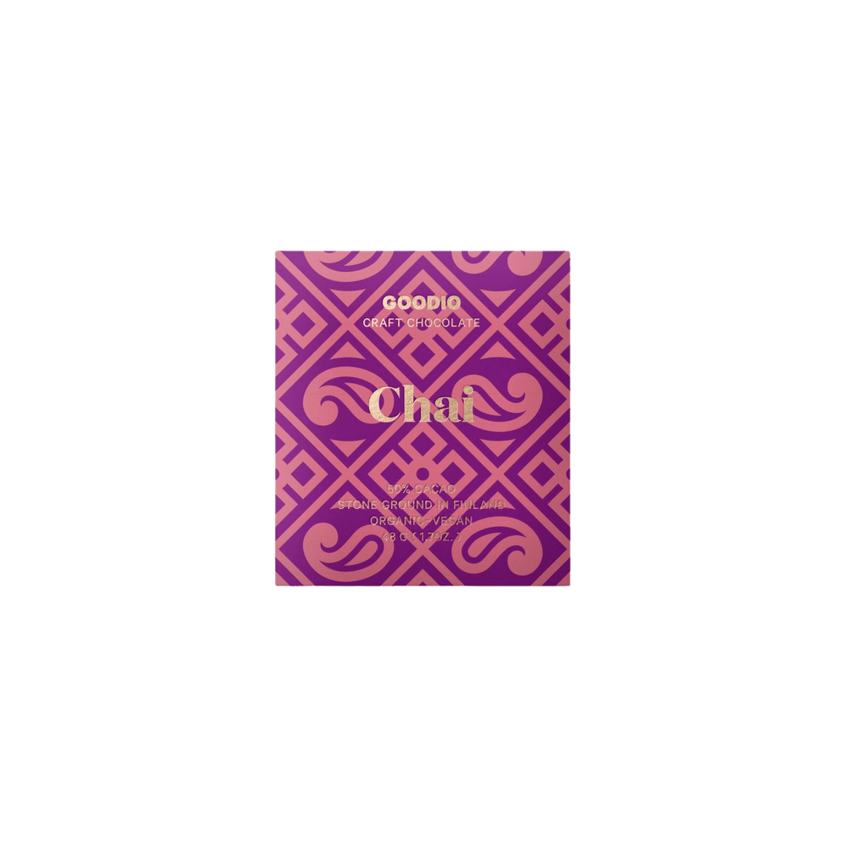 Lolli and Pops Premium Goodio Organic Chai Chocolate Bar