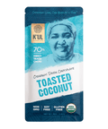 Lolli and Pops Premium K'UL Toasted Coconut Dark Chocolate Bar