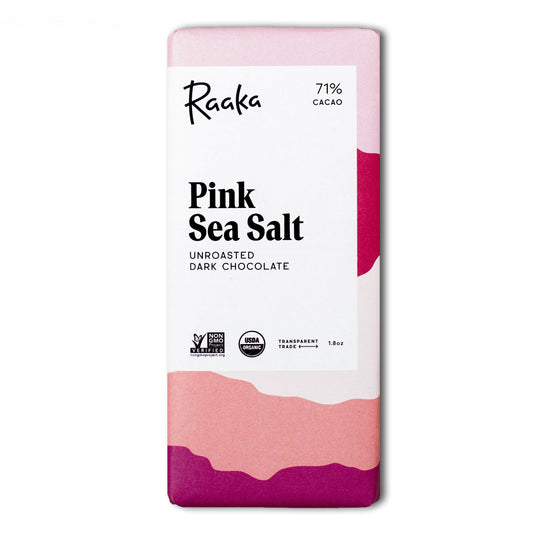 Lolli and Pops Premium Raaka Pink Sea Salt Bar