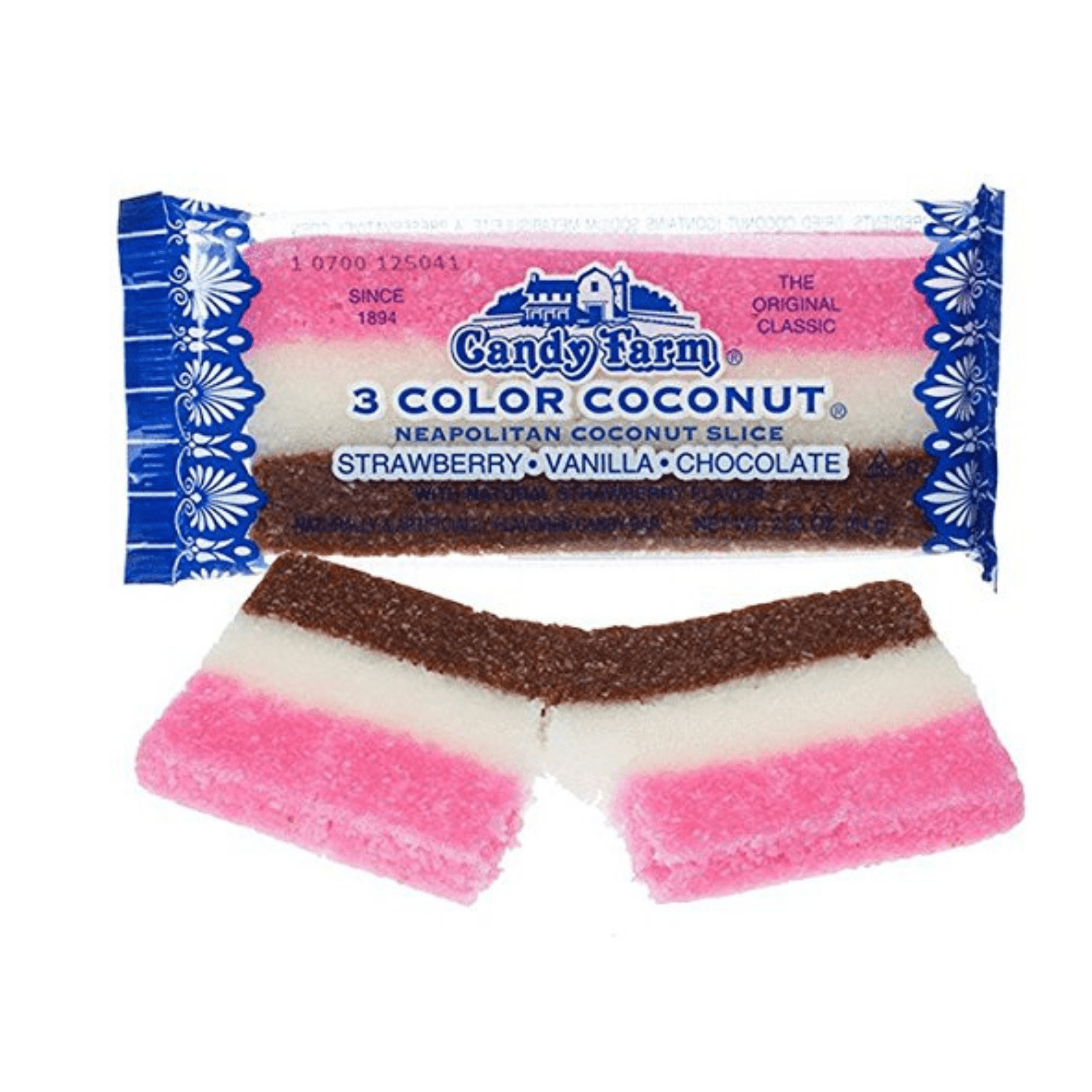 Coconut Neapolitan Candy Discounted Online