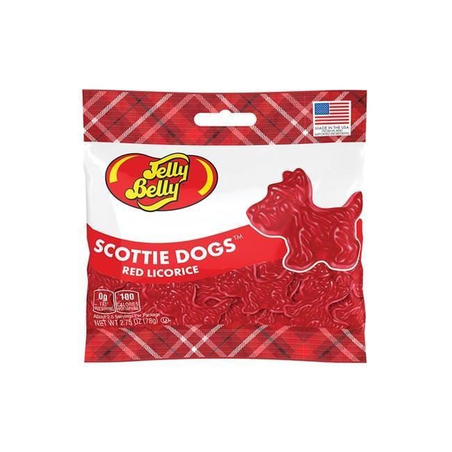 Lolli and Pops Retro Jelly Belly Red Scottie Dogs
