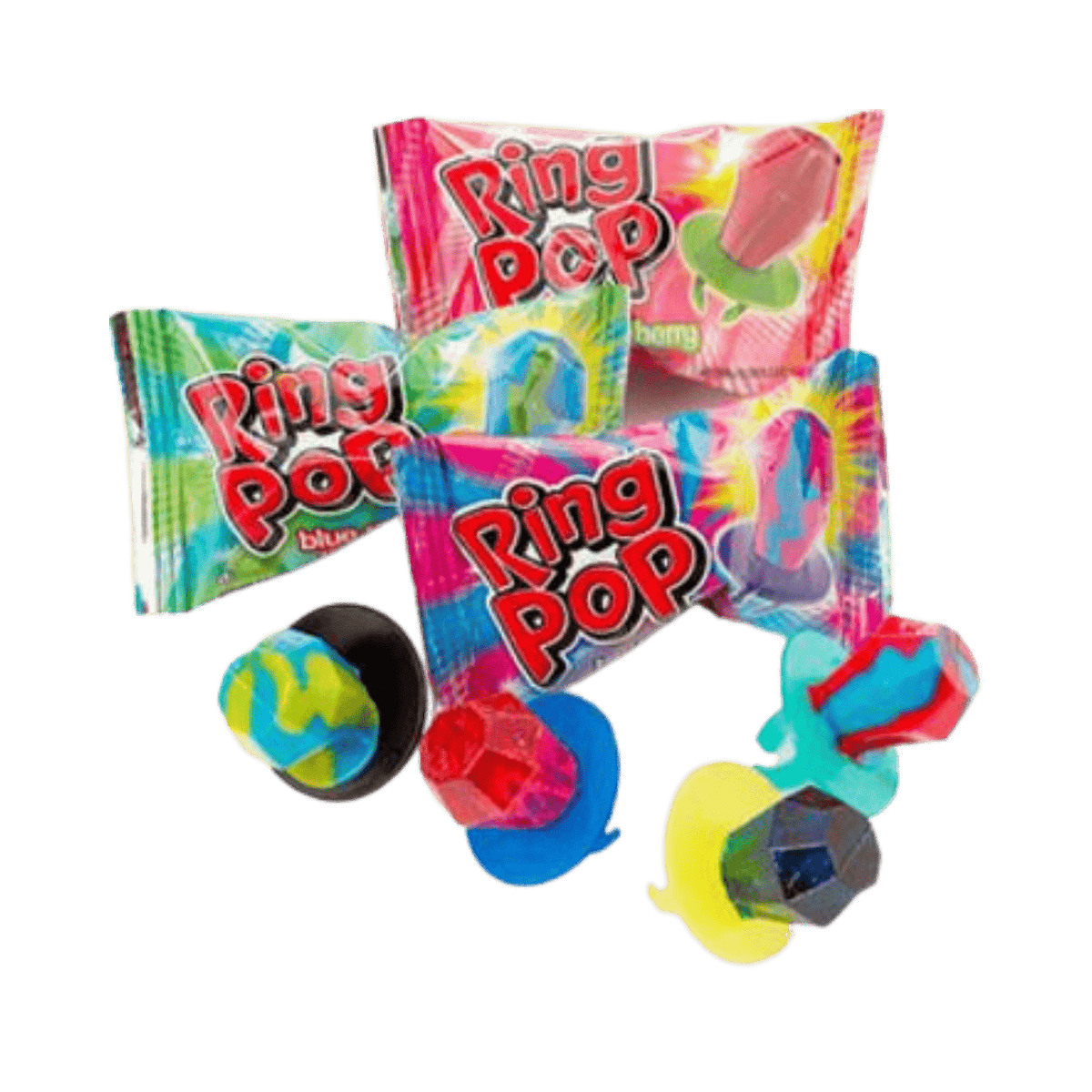 Lolli and Pops Retro Ring Pop Assorted Flavors