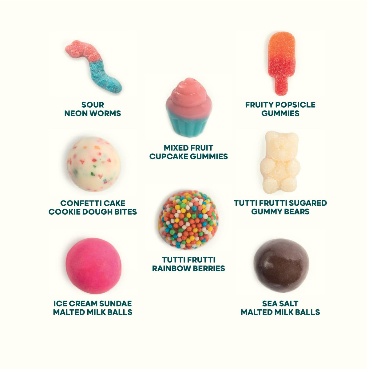 Lolli &amp; Pops Bulk Birthday Everyday Candy Charcuterie Kit