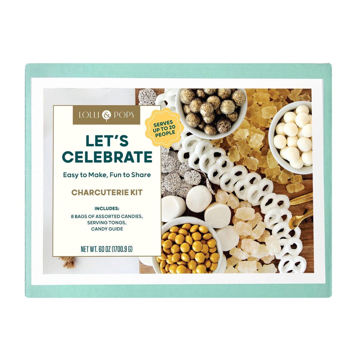 Lolli &amp; Pops Bulk Let’s Celebrate! Candy Charcuterie Kit