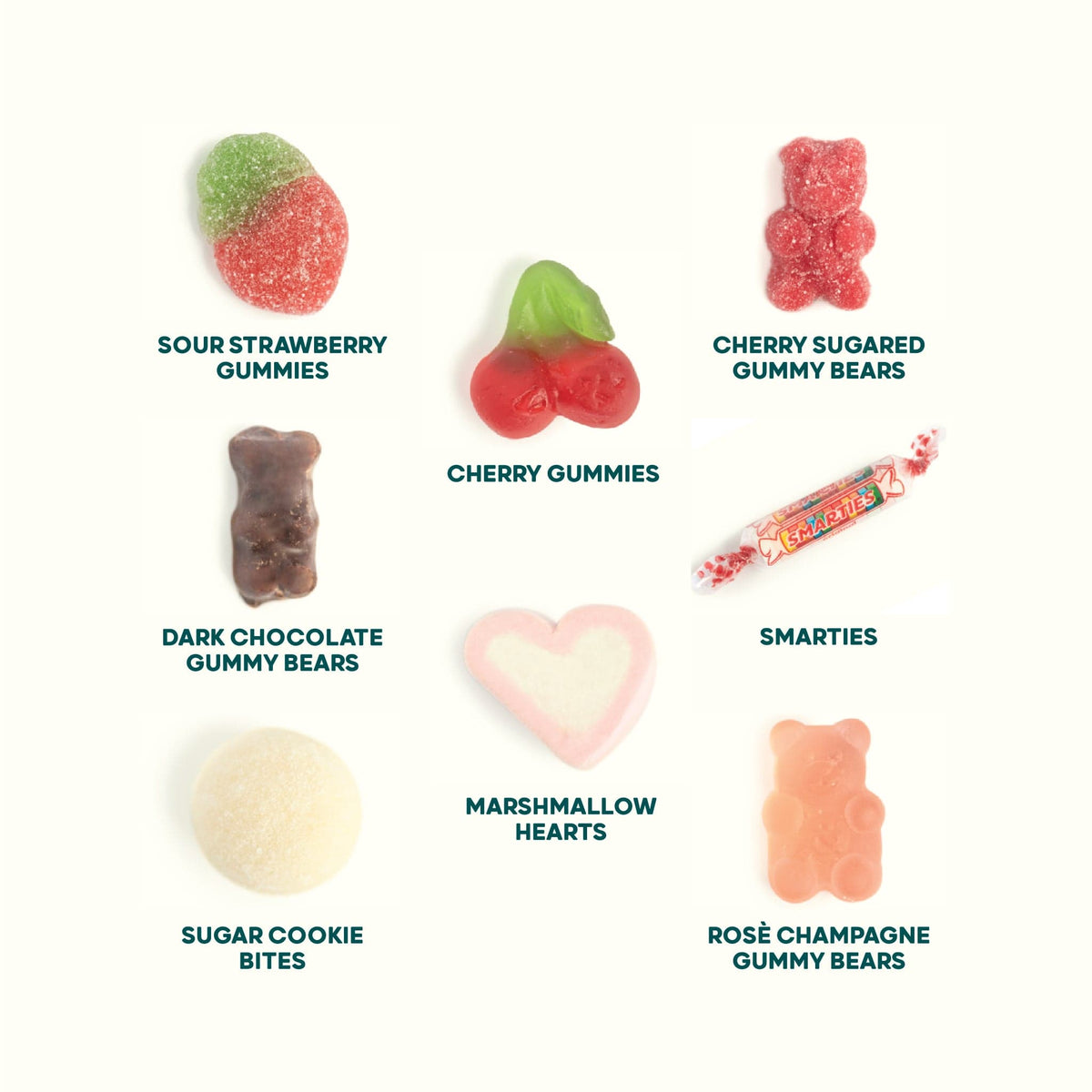 Lolli &amp; Pops Bulk Pamper Party Candy Charcuterie Kit