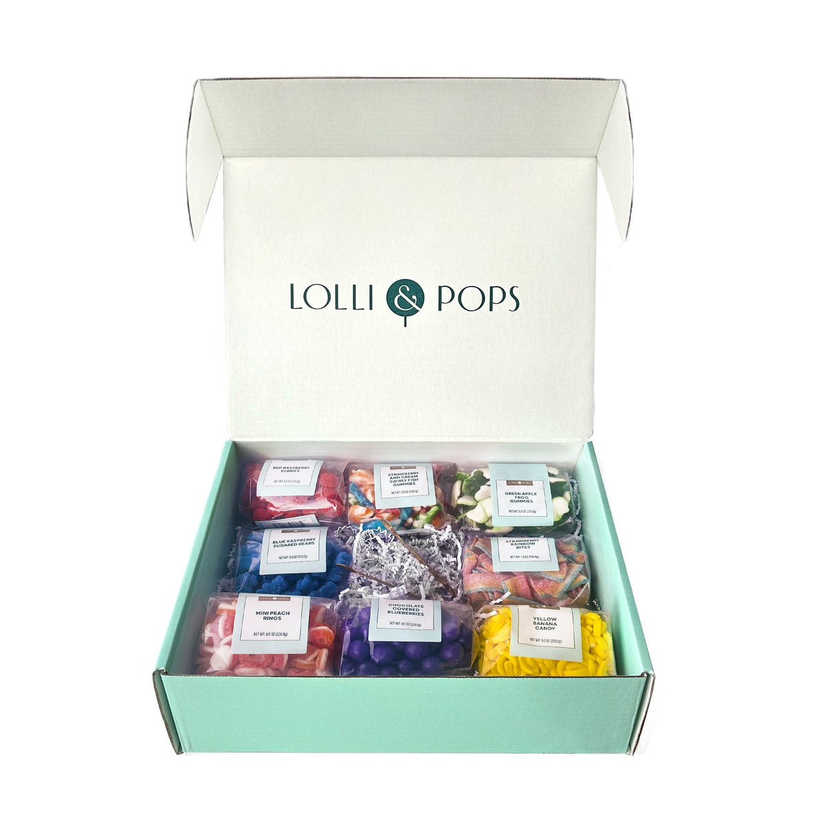 Lolli &amp; Pops Bulk Rockin&#39; Rainbow Candy Charcuterie Kit