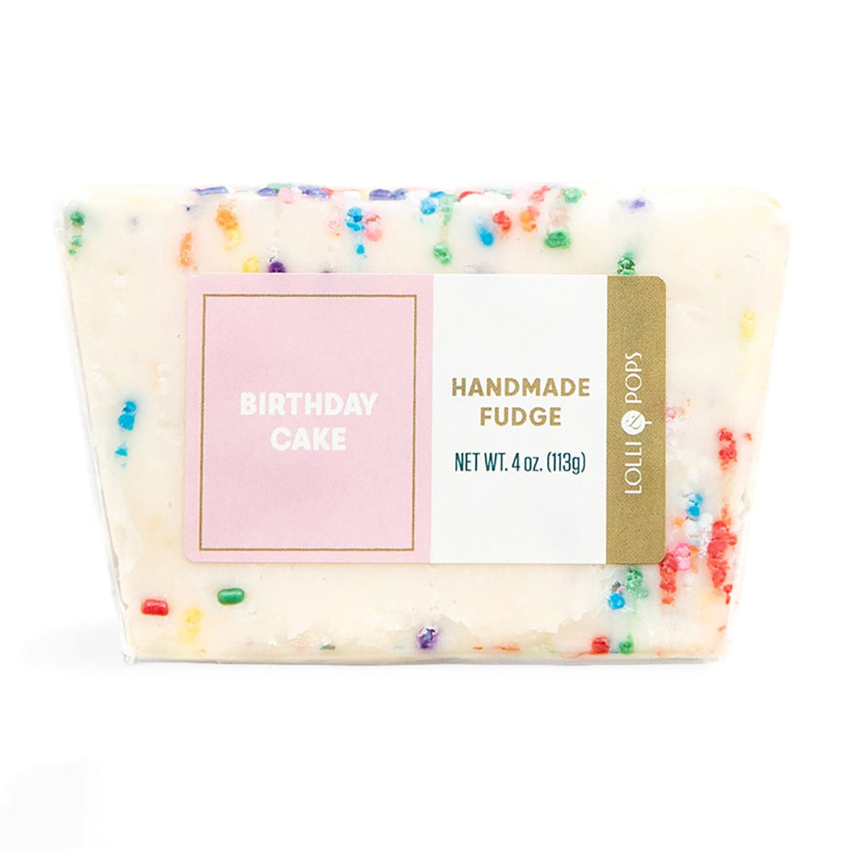 Lolli &amp; Pops Case Birthday Cake Fudge