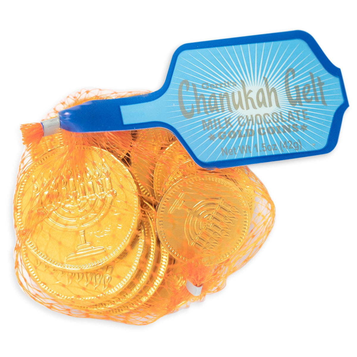 Lolli &amp; Pops Classic Chanukah Gelt Chocolate Coin Bag