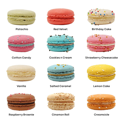 Lolli & Pops Dessert Case Best Sellers 12-Piece Macaron Box