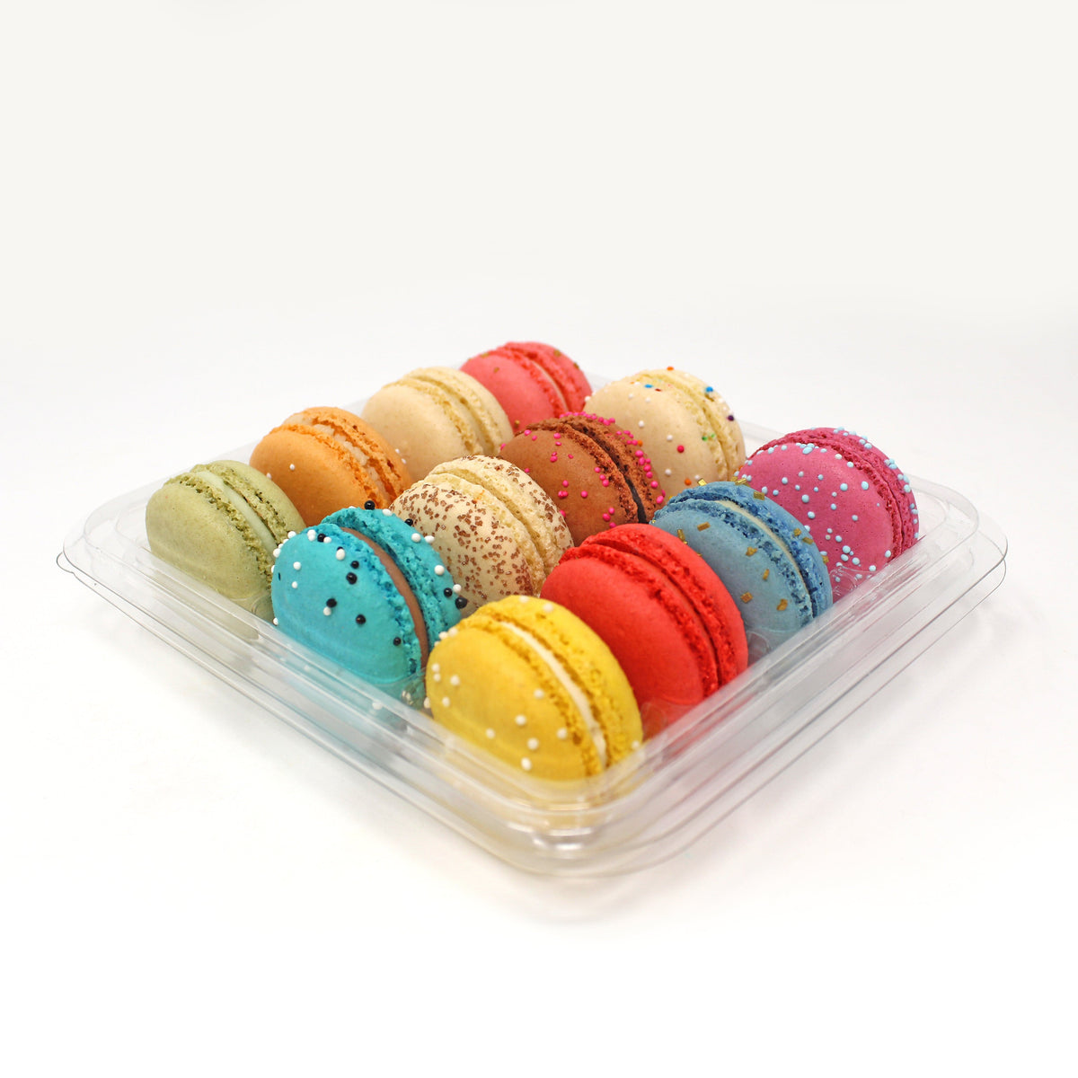 Lolli &amp; Pops Dessert Case Best Sellers 12-Piece Macaron Box