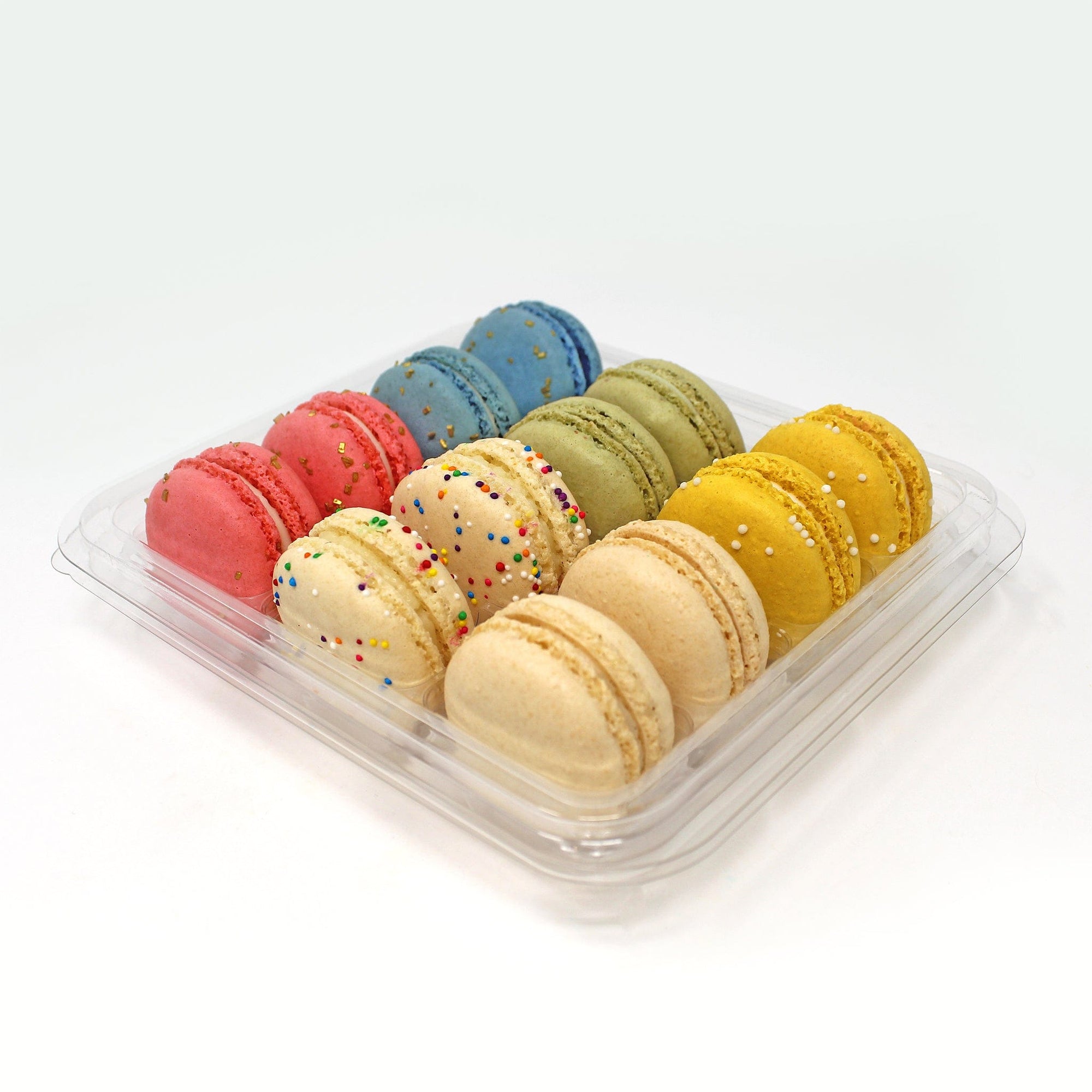 Lolli & Pops Dessert Case Classic Set 12-Piece Macaron Box