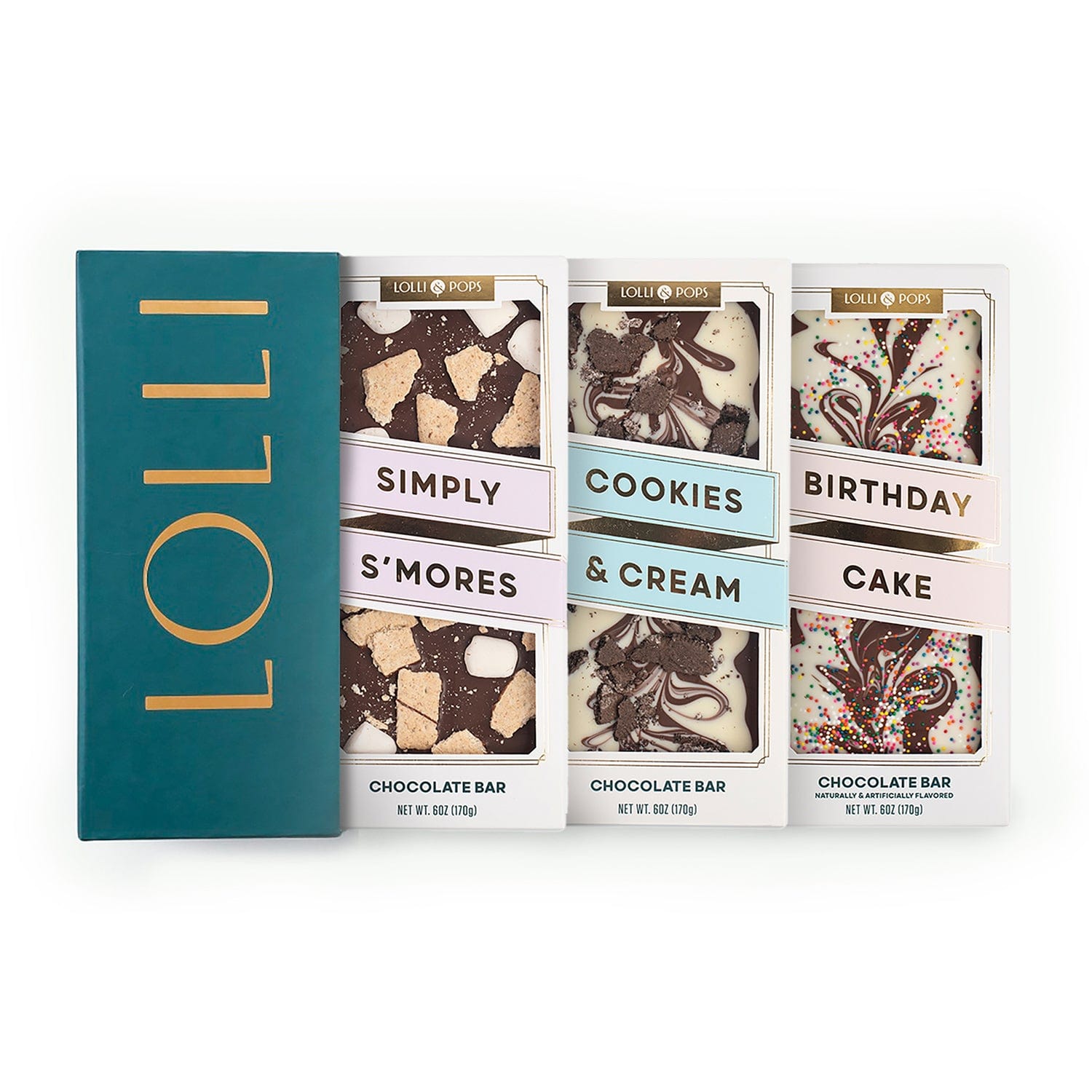 Lolli & Pops Gift Boxes Sweet Favorites Topp'd Bar Gift Set