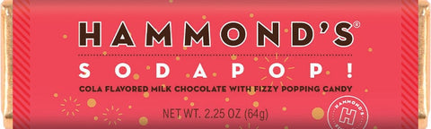 Lolli & Pops Gourmet SodaPOP! Milk Chocolate Bar