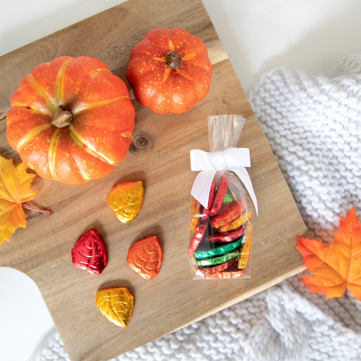 Lolli &amp; Pops L&amp;P Collection Chocolate Fall Leaves