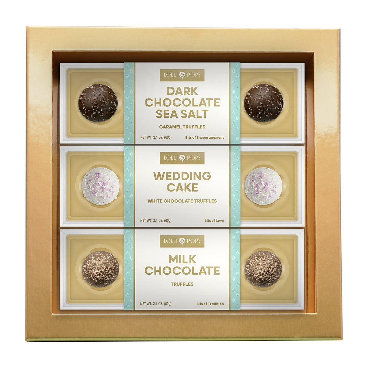 Lolli &amp; Pops L&amp;P Collection Classic 4pc Truffle Set