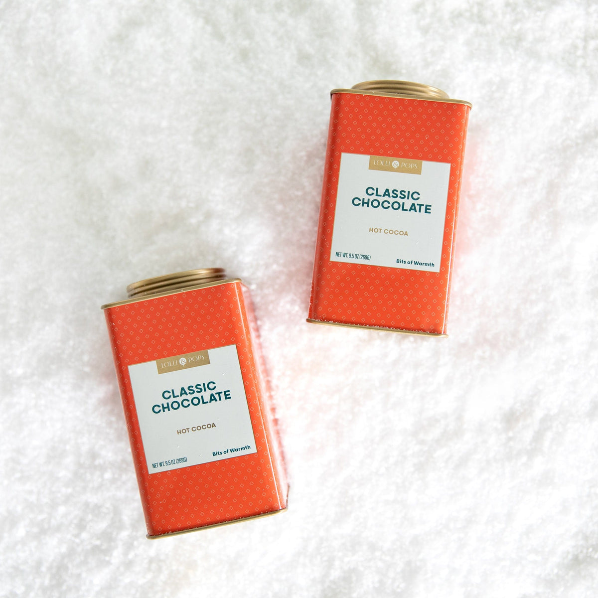 Lolli &amp; Pops L&amp;P Collection Classic Chocolate Hot Cocoa Tin