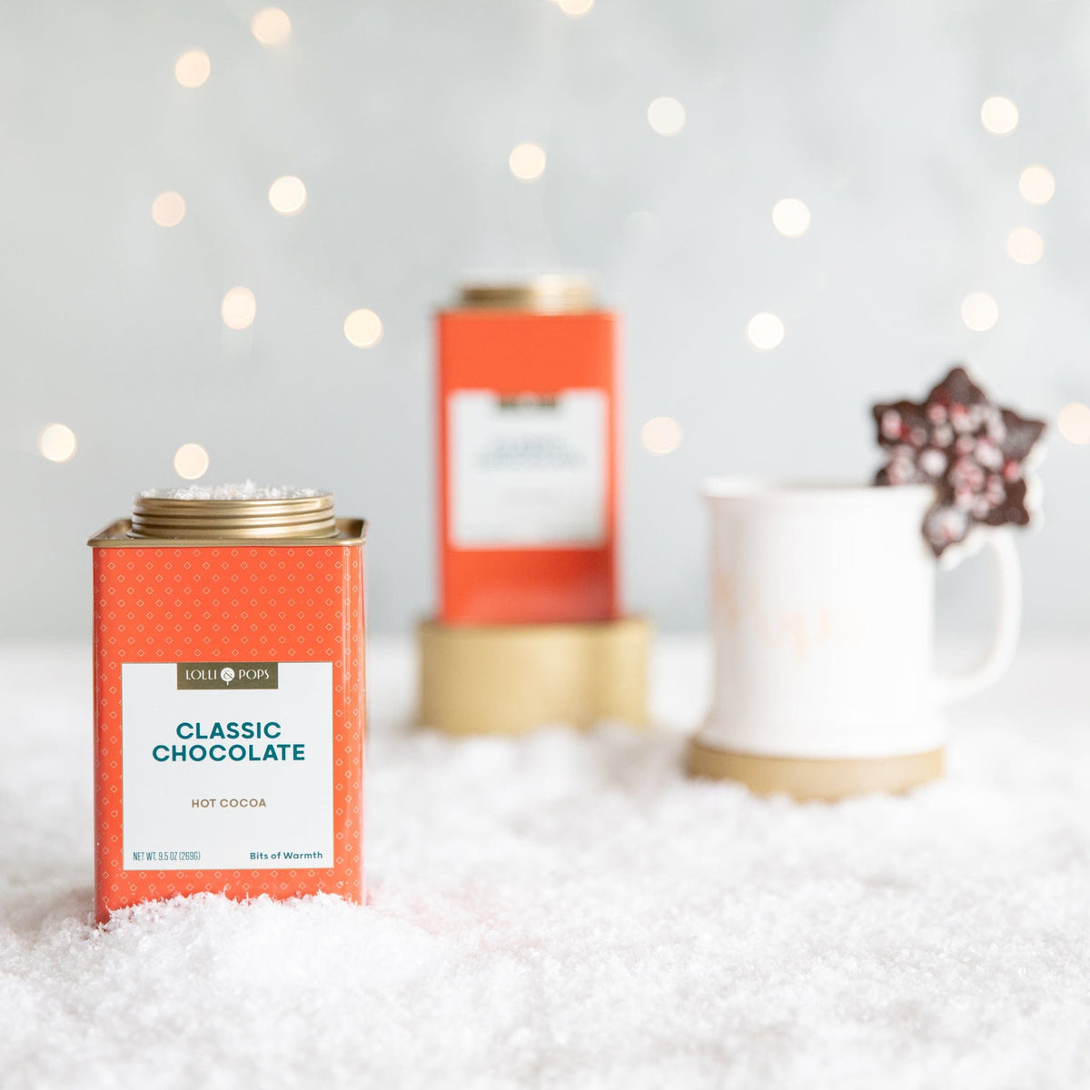 Lolli &amp; Pops L&amp;P Collection Classic Chocolate Hot Cocoa Tin