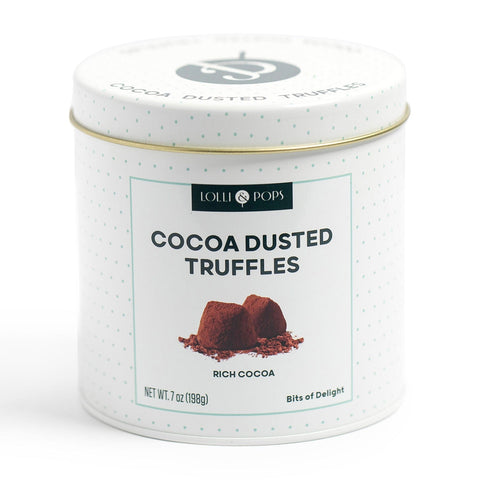 Lolli & Pops L&P Collection Cocoa Dusted Truffle Tin