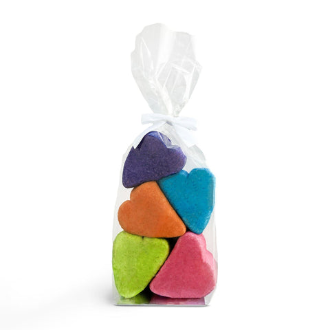 Lolli & Pops L&P Collection Colorful Heart Marshmallow Bag