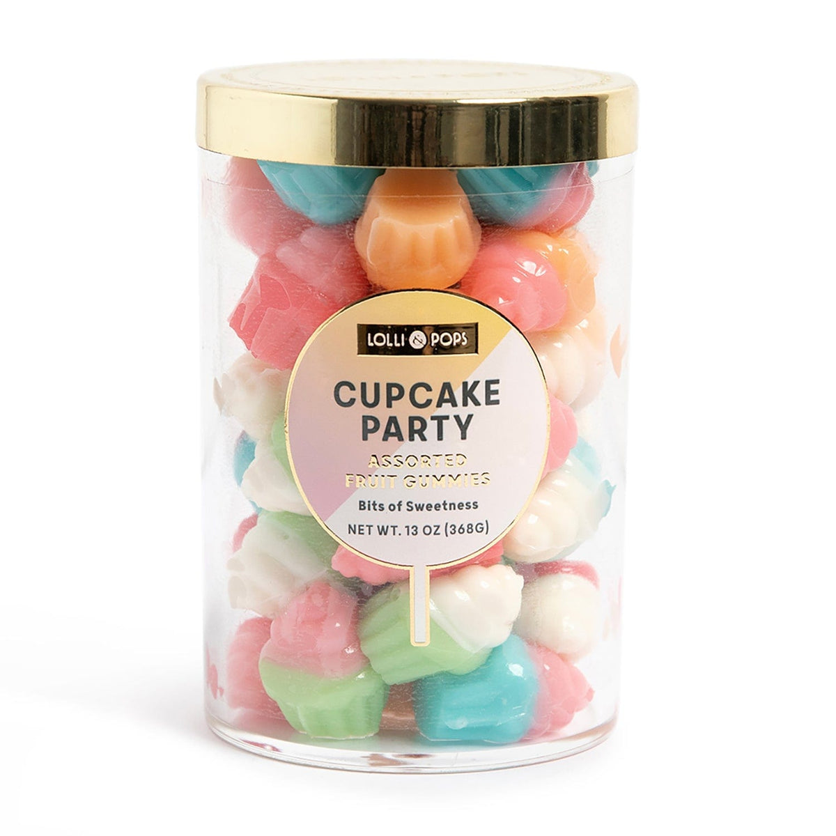 Lolli &amp; Pops L&amp;P Collection Cupcake Party Gummy Tube