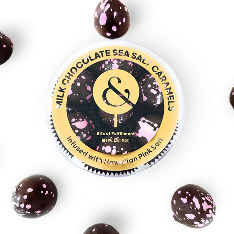 Lolli & Pops L&P Collection Milk Chocolate Sea Salt Caramel 7 Piece