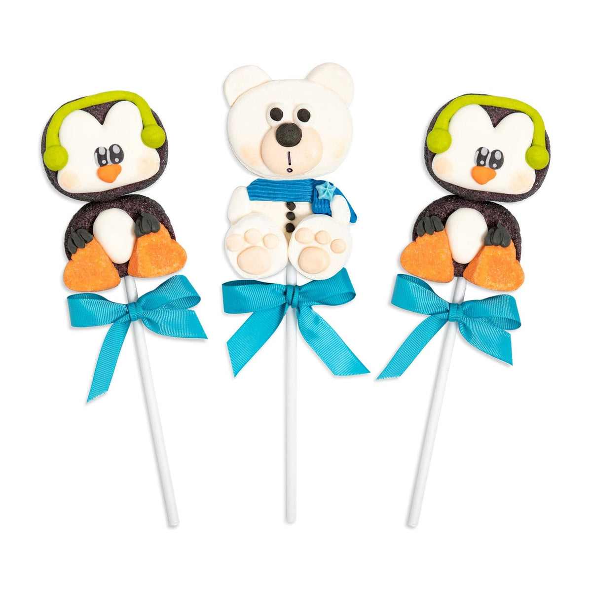 Lolli &amp; Pops L&amp;P Collection Penguin &amp; Polar Bear Marshmallow Kabob