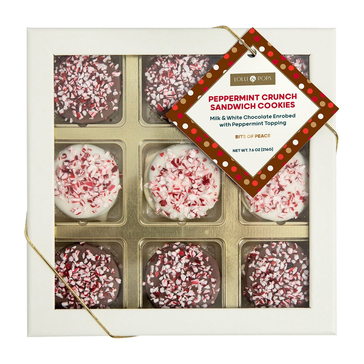 Lolli &amp; Pops L&amp;P Collection Peppermint Cookie 9 Piece