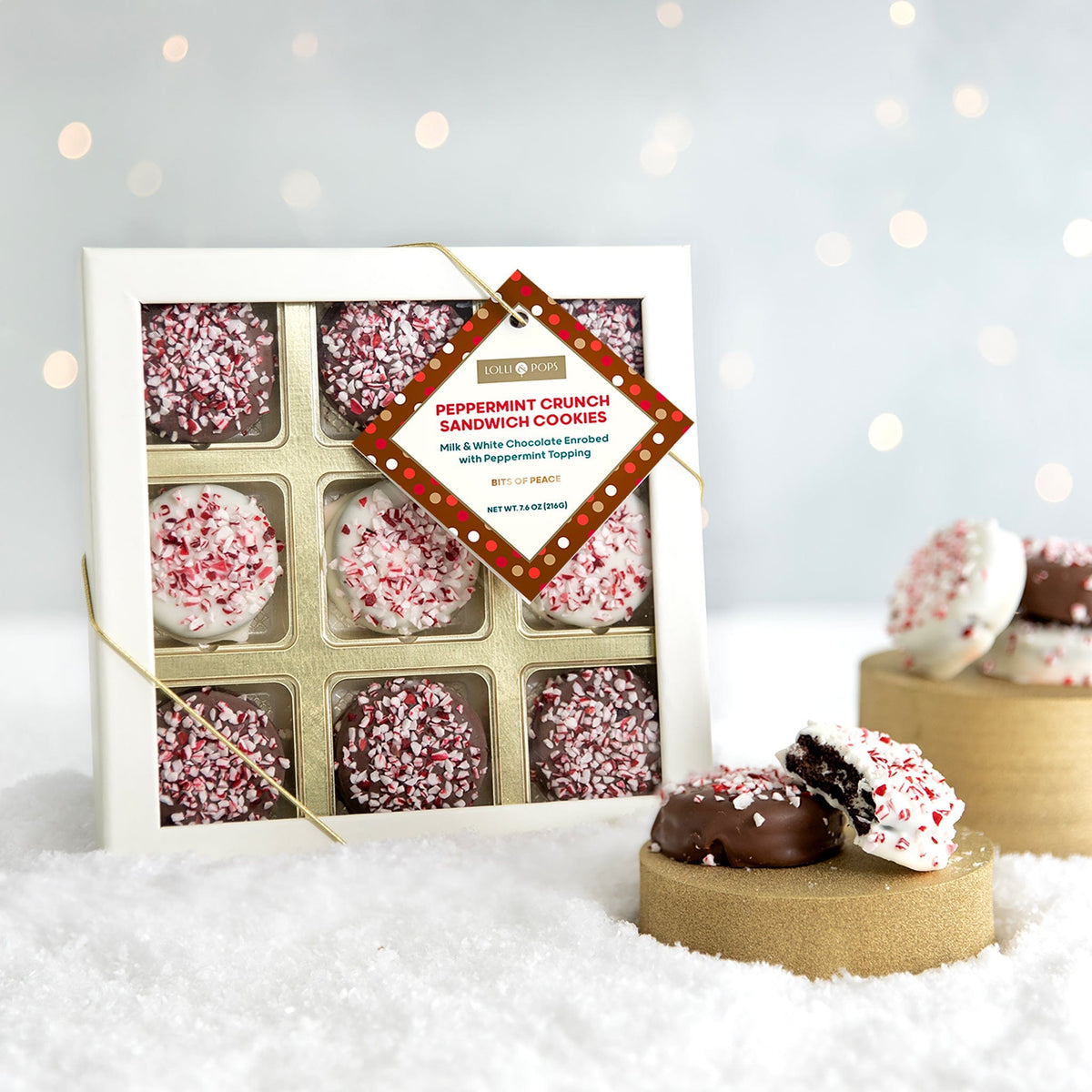 Lolli &amp; Pops L&amp;P Collection Peppermint Cookie 9 Piece