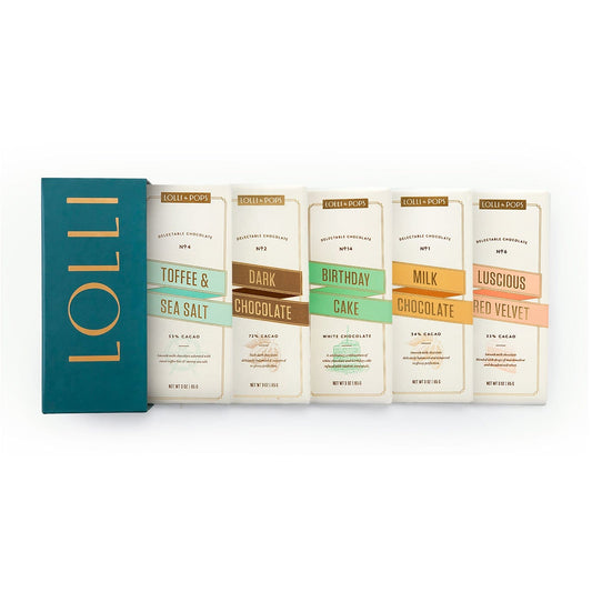 Lolli & Pops L&P Collection Signature Selection Chocolate Bar Gift Set