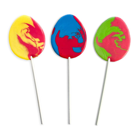 Lolli & Pops L&P Collection Sour Swirly Egg Lollipop