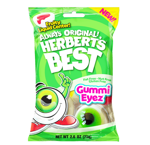 Lolli & Pops Novelty Herberts Gummie Eyez Bag